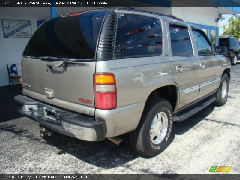 Pewter Metallic / Neutral/Shale 2003 GMC Yukon SLE 4x4