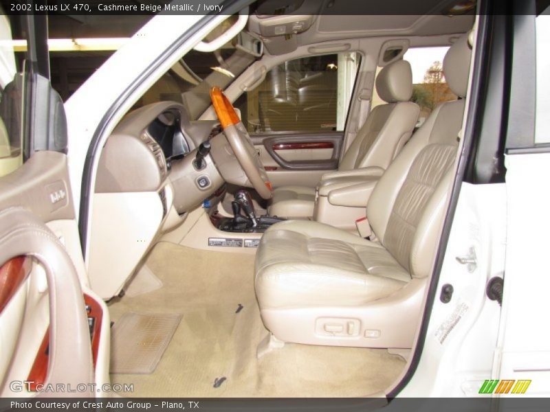 Cashmere Beige Metallic / Ivory 2002 Lexus LX 470