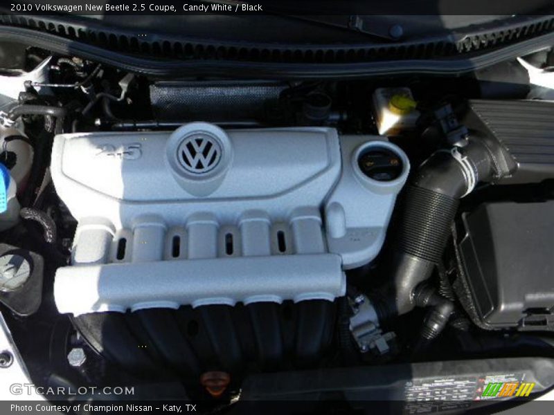 Candy White / Black 2010 Volkswagen New Beetle 2.5 Coupe