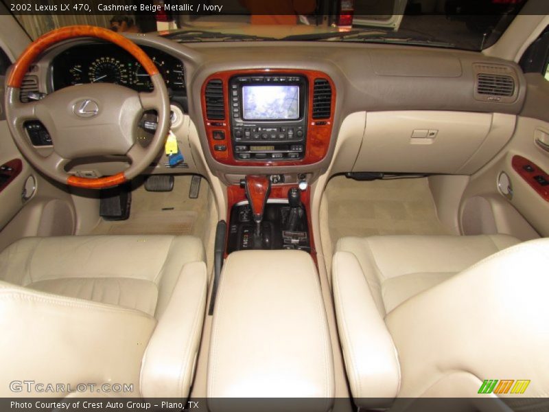 Cashmere Beige Metallic / Ivory 2002 Lexus LX 470