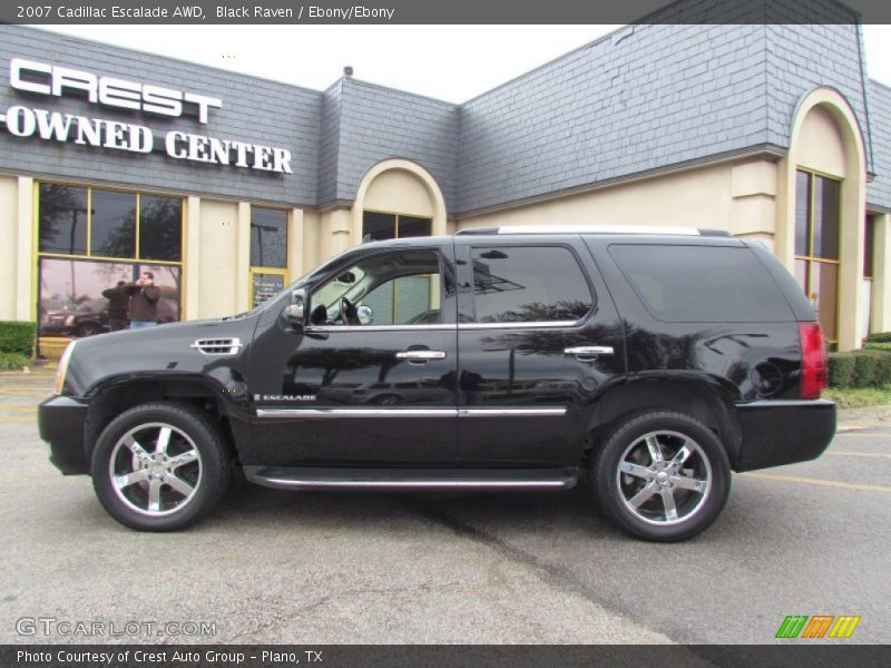 Black Raven / Ebony/Ebony 2007 Cadillac Escalade AWD