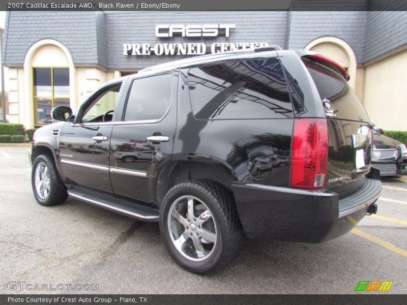 Black Raven / Ebony/Ebony 2007 Cadillac Escalade AWD