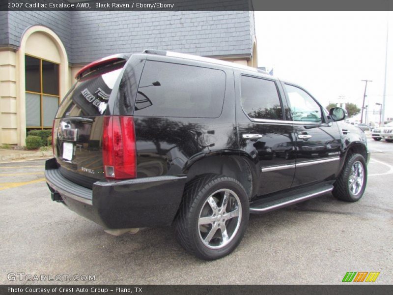 Black Raven / Ebony/Ebony 2007 Cadillac Escalade AWD