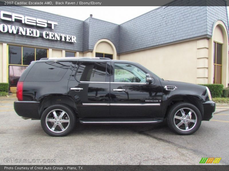 Black Raven / Ebony/Ebony 2007 Cadillac Escalade AWD