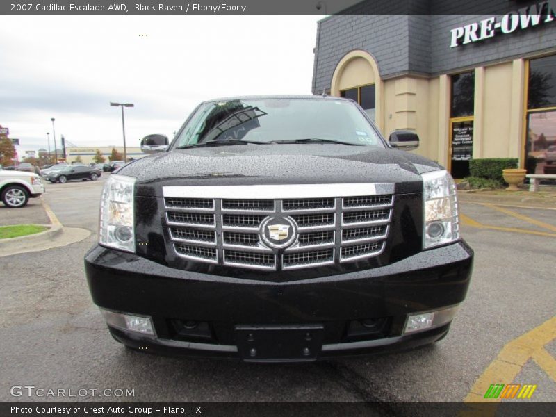 Black Raven / Ebony/Ebony 2007 Cadillac Escalade AWD