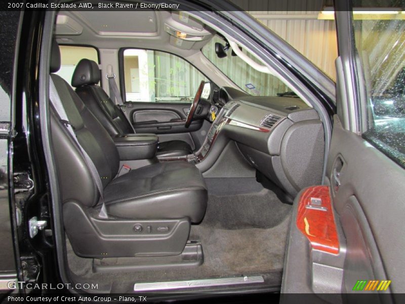 Black Raven / Ebony/Ebony 2007 Cadillac Escalade AWD