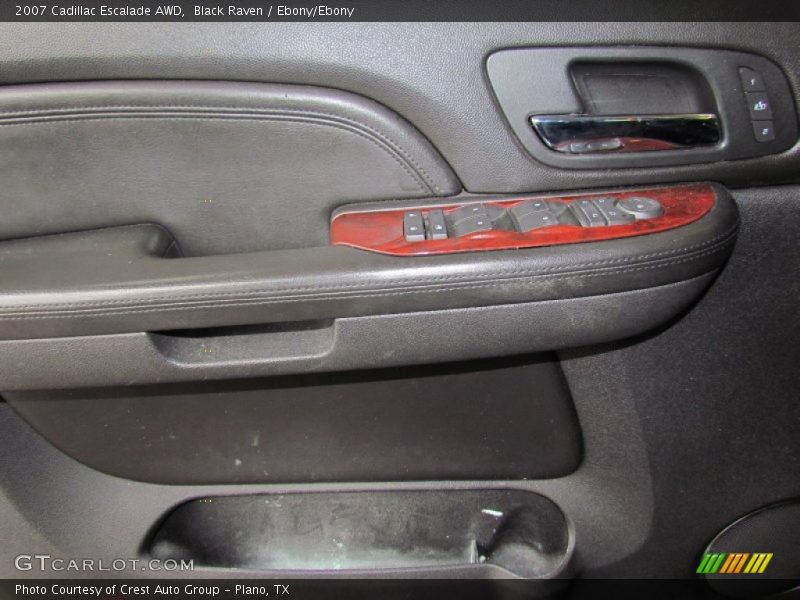 Black Raven / Ebony/Ebony 2007 Cadillac Escalade AWD