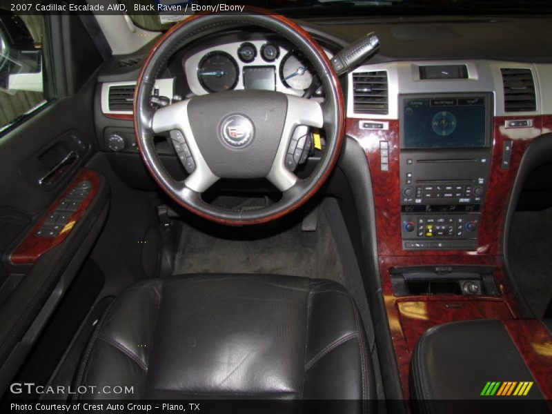 Black Raven / Ebony/Ebony 2007 Cadillac Escalade AWD