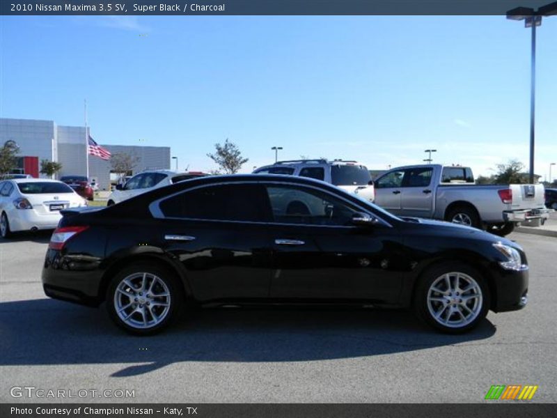 Super Black / Charcoal 2010 Nissan Maxima 3.5 SV