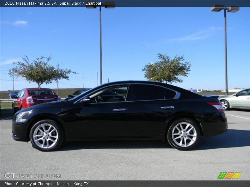 Super Black / Charcoal 2010 Nissan Maxima 3.5 SV