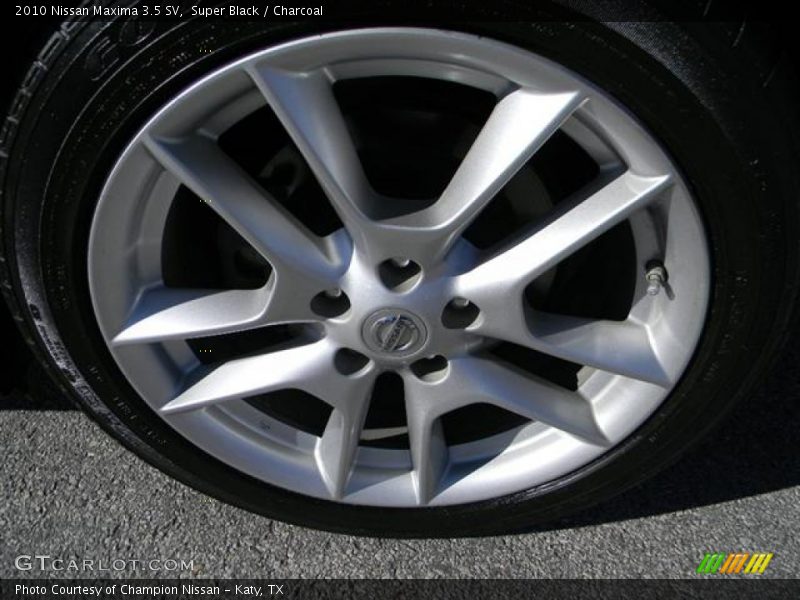 Super Black / Charcoal 2010 Nissan Maxima 3.5 SV