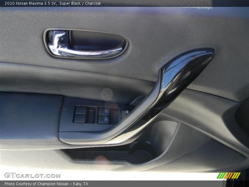 Super Black / Charcoal 2010 Nissan Maxima 3.5 SV
