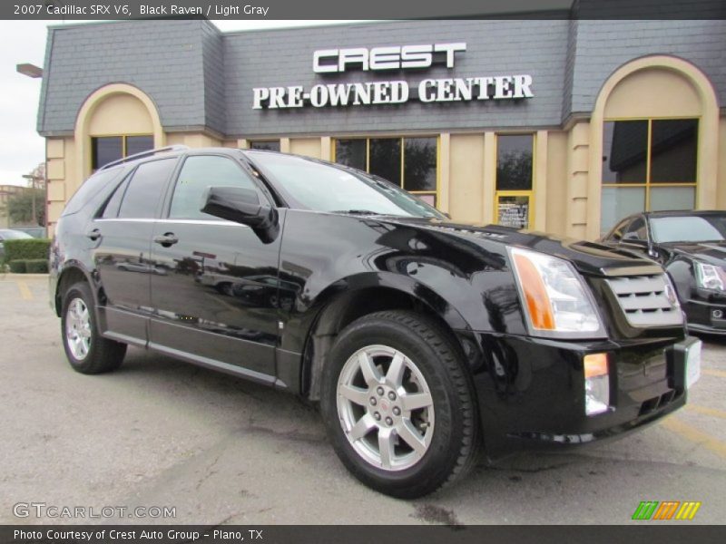 Black Raven / Light Gray 2007 Cadillac SRX V6
