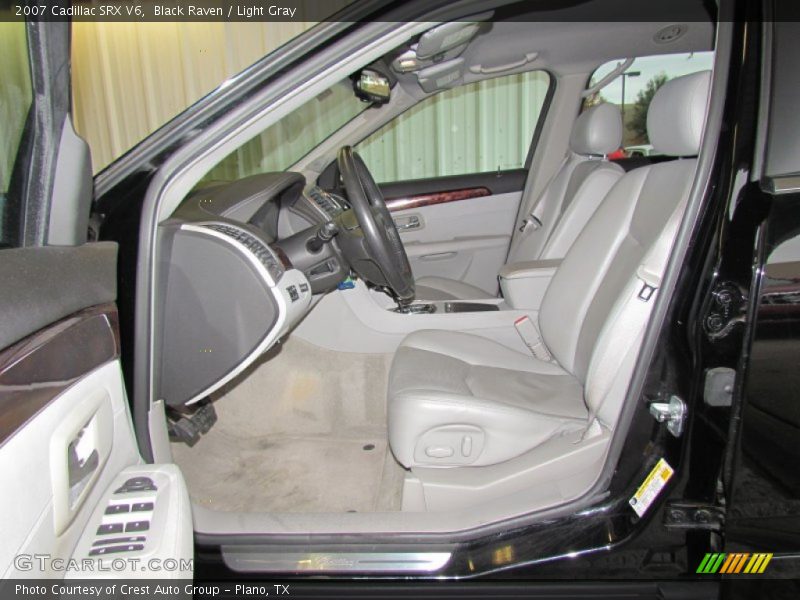 Black Raven / Light Gray 2007 Cadillac SRX V6
