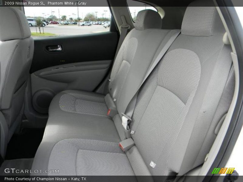 Phantom White / Gray 2009 Nissan Rogue SL