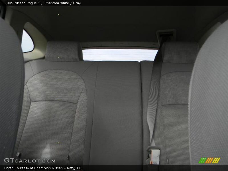 Phantom White / Gray 2009 Nissan Rogue SL