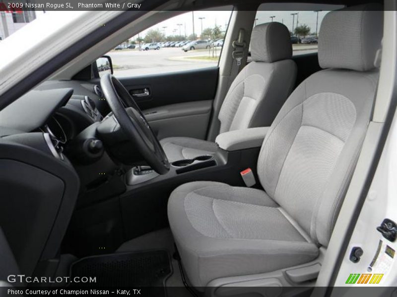 Phantom White / Gray 2009 Nissan Rogue SL