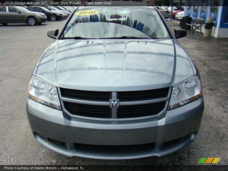 Silver Steel Metallic / Dark Slate Gray 2010 Dodge Avenger SXT