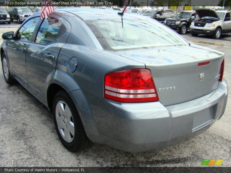 Silver Steel Metallic / Dark Slate Gray 2010 Dodge Avenger SXT