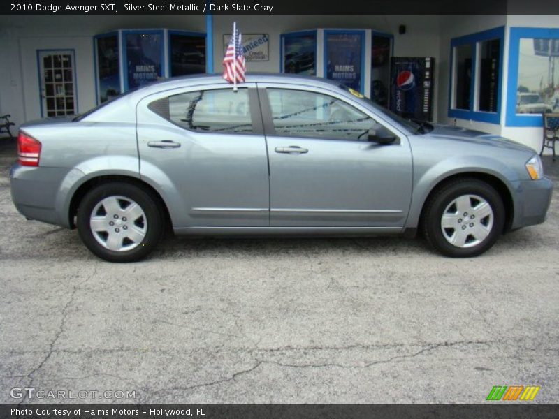 Silver Steel Metallic / Dark Slate Gray 2010 Dodge Avenger SXT