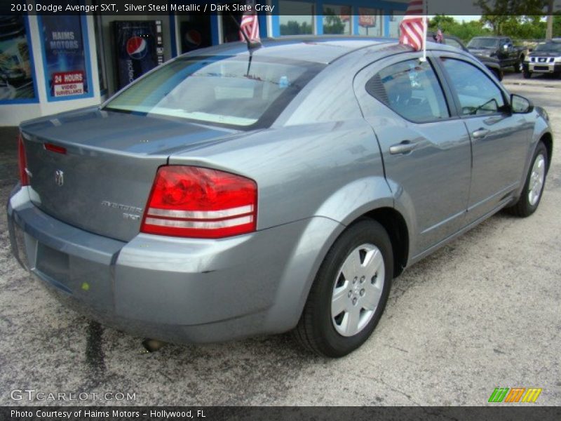 Silver Steel Metallic / Dark Slate Gray 2010 Dodge Avenger SXT