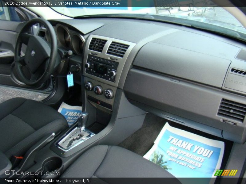 Silver Steel Metallic / Dark Slate Gray 2010 Dodge Avenger SXT