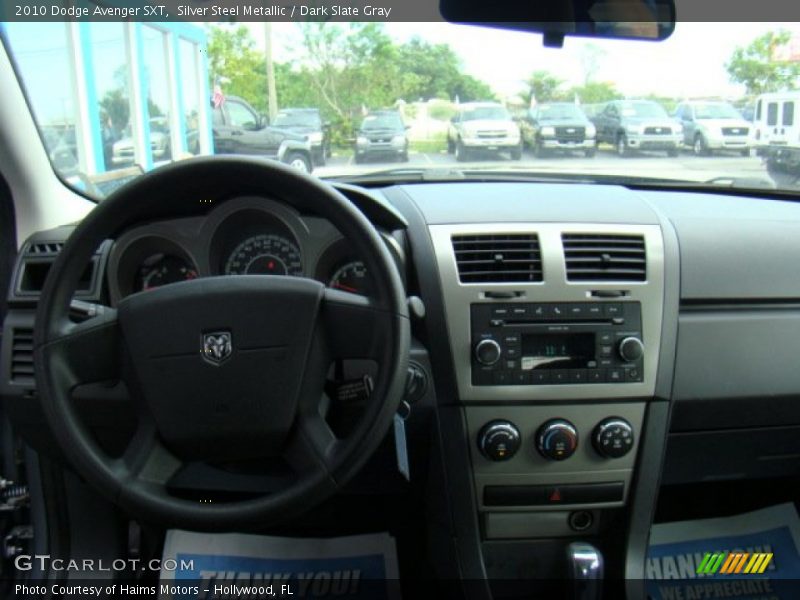 Silver Steel Metallic / Dark Slate Gray 2010 Dodge Avenger SXT