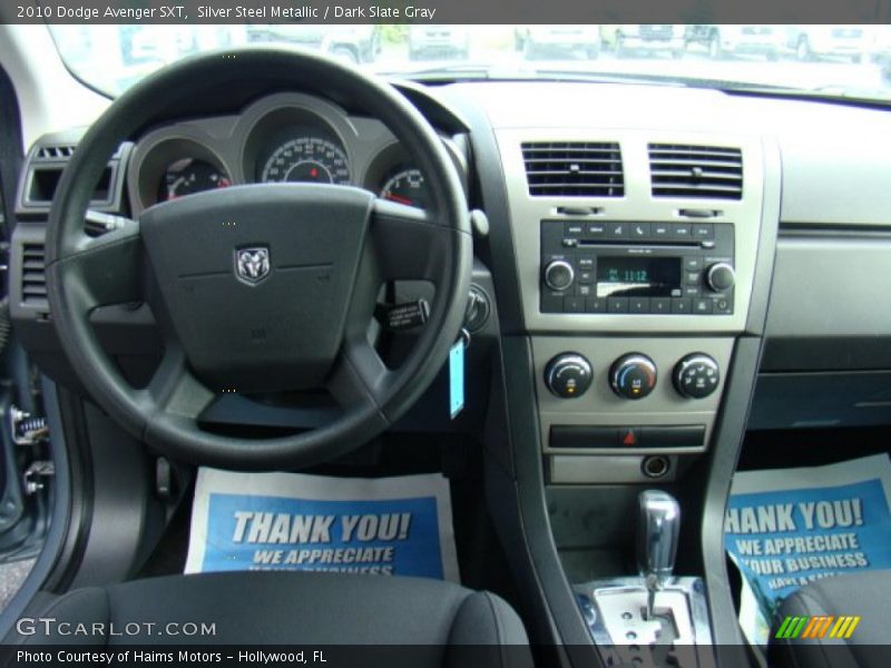 Silver Steel Metallic / Dark Slate Gray 2010 Dodge Avenger SXT