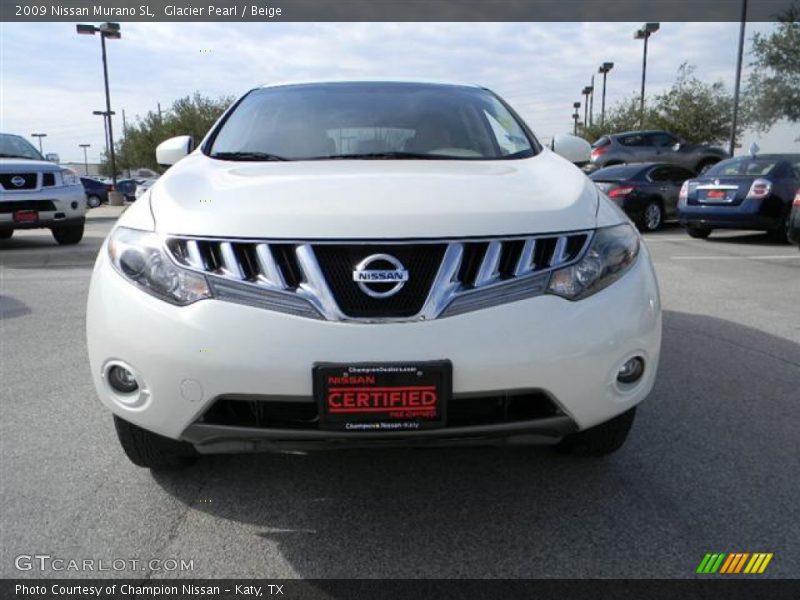 Glacier Pearl / Beige 2009 Nissan Murano SL