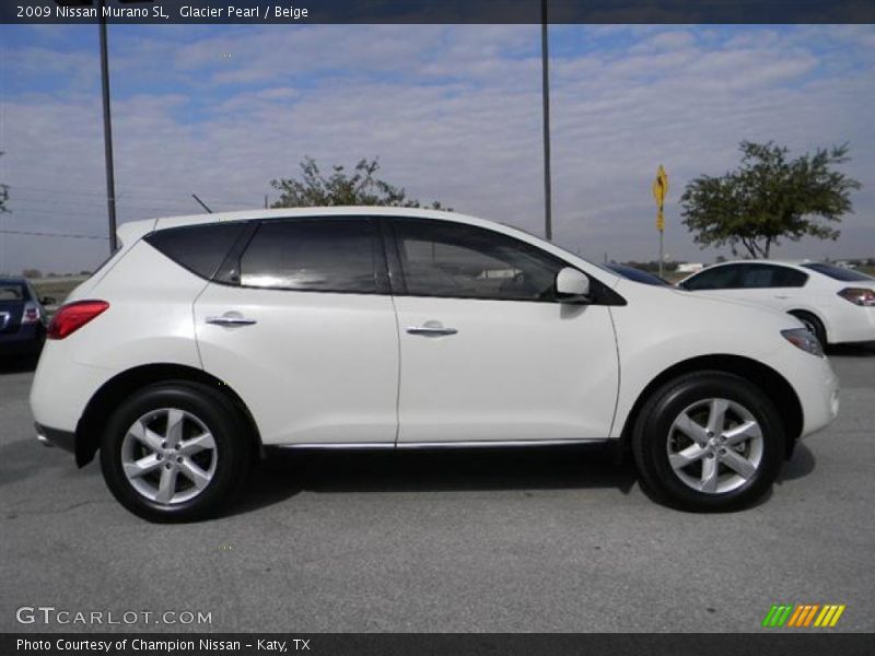 Glacier Pearl / Beige 2009 Nissan Murano SL