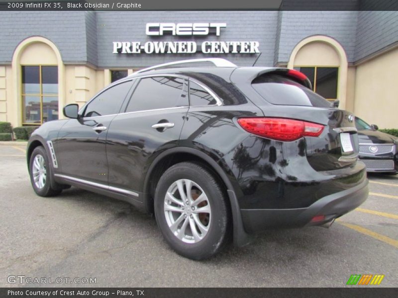 Black Obsidian / Graphite 2009 Infiniti FX 35