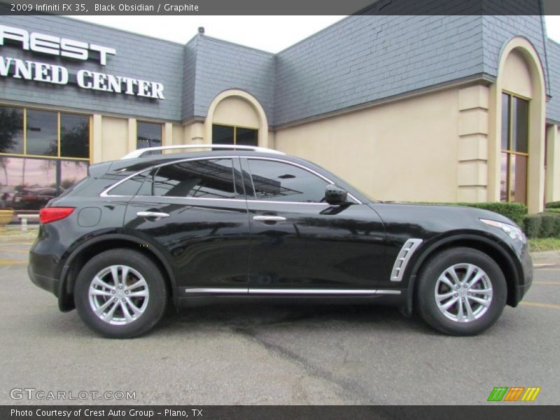 Black Obsidian / Graphite 2009 Infiniti FX 35