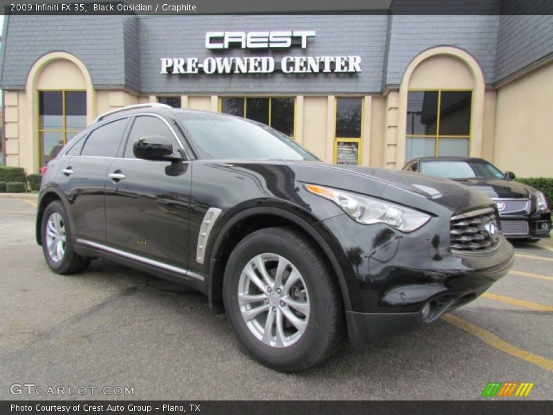 Black Obsidian / Graphite 2009 Infiniti FX 35