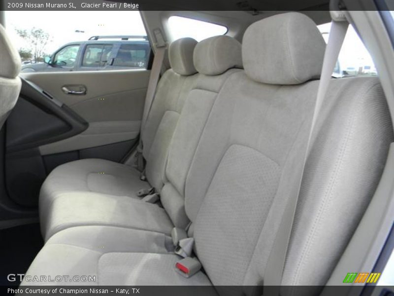 Glacier Pearl / Beige 2009 Nissan Murano SL