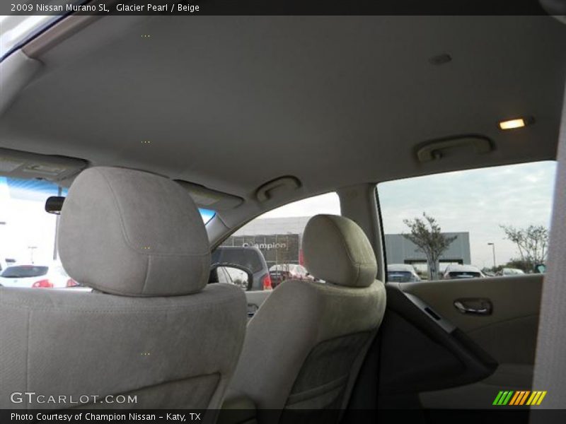 Glacier Pearl / Beige 2009 Nissan Murano SL
