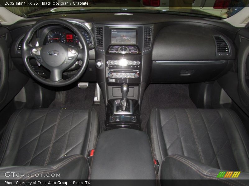 Black Obsidian / Graphite 2009 Infiniti FX 35