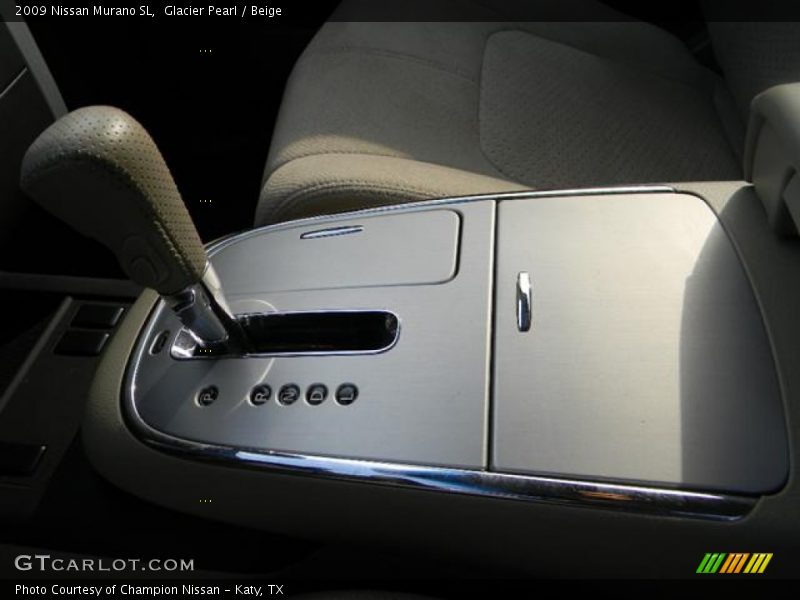 Glacier Pearl / Beige 2009 Nissan Murano SL