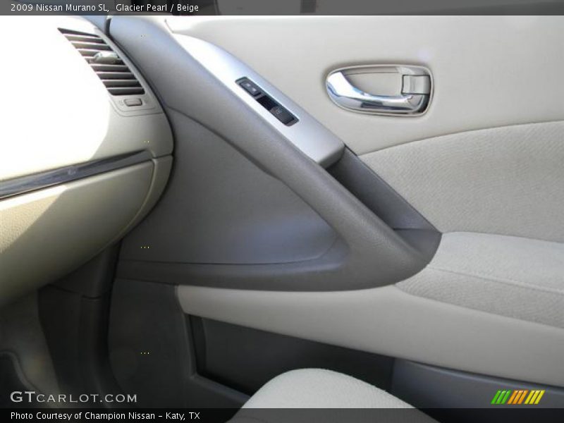 Glacier Pearl / Beige 2009 Nissan Murano SL