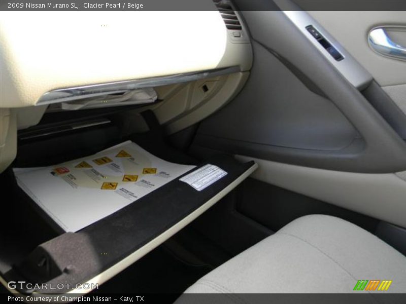 Glacier Pearl / Beige 2009 Nissan Murano SL