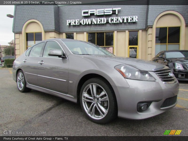 Platinum Graphite / Graphite 2008 Infiniti M 35 S Sedan