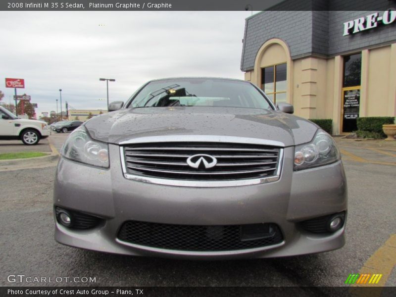Platinum Graphite / Graphite 2008 Infiniti M 35 S Sedan