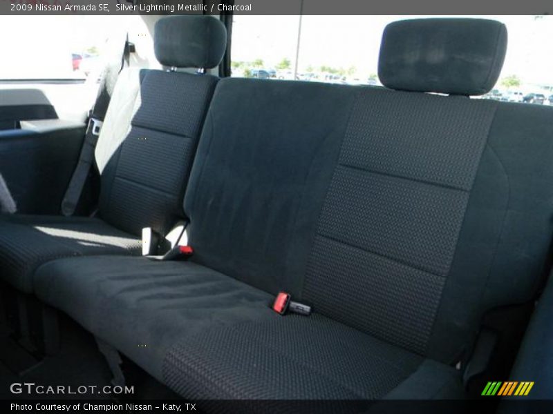 Silver Lightning Metallic / Charcoal 2009 Nissan Armada SE