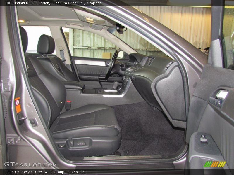 Platinum Graphite / Graphite 2008 Infiniti M 35 S Sedan