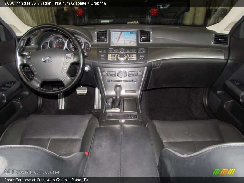 Platinum Graphite / Graphite 2008 Infiniti M 35 S Sedan