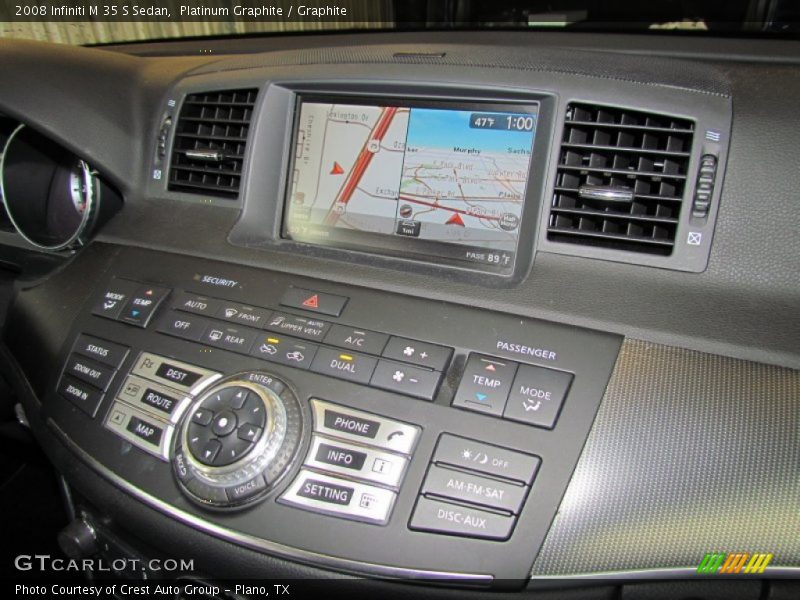 Platinum Graphite / Graphite 2008 Infiniti M 35 S Sedan