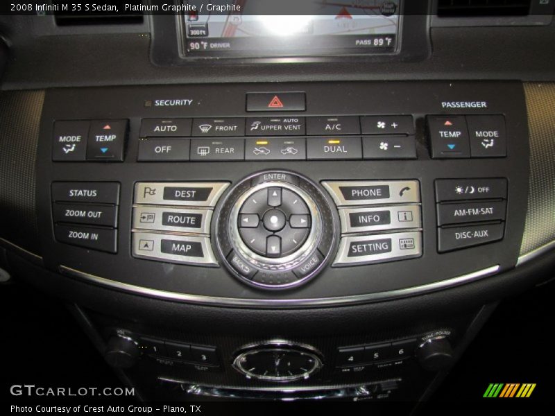Platinum Graphite / Graphite 2008 Infiniti M 35 S Sedan