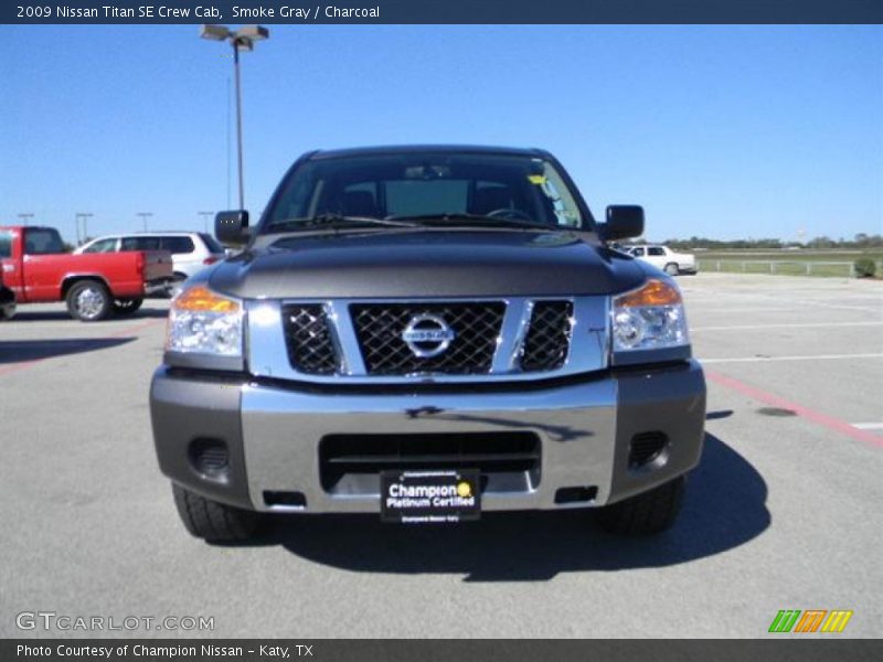 Smoke Gray / Charcoal 2009 Nissan Titan SE Crew Cab
