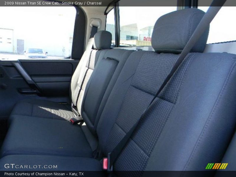 Smoke Gray / Charcoal 2009 Nissan Titan SE Crew Cab