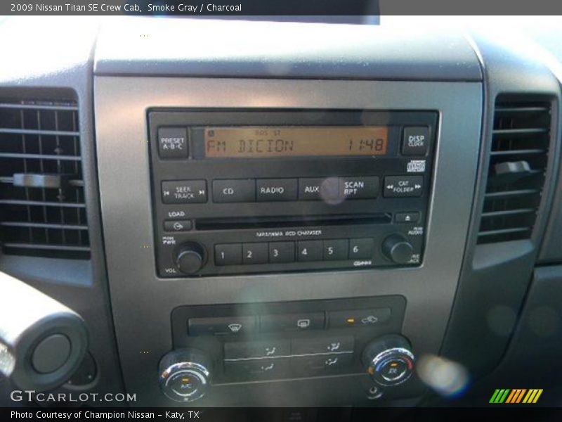 Smoke Gray / Charcoal 2009 Nissan Titan SE Crew Cab