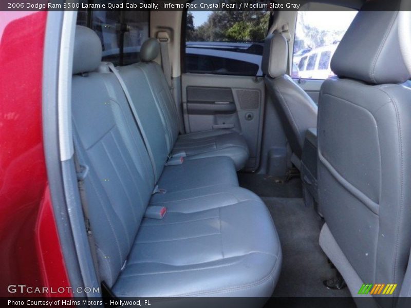 2006 Ram 3500 Laramie Quad Cab Dually Medium Slate Gray Interior